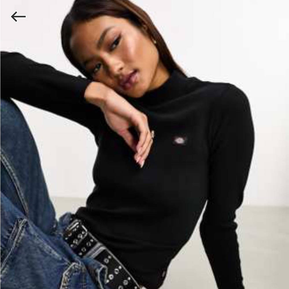 Dickies Black Long Sleeve Shirt
